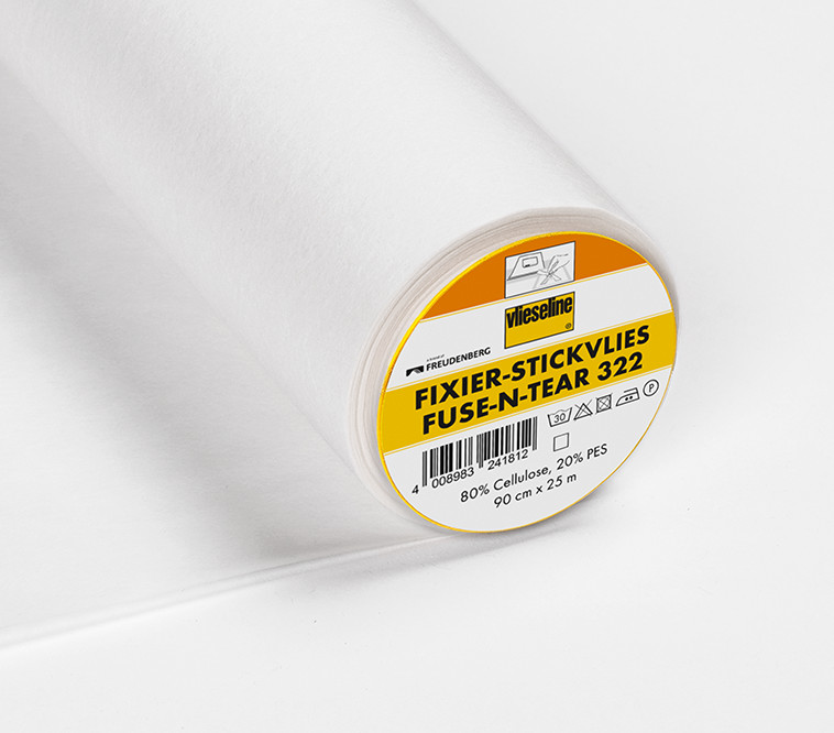 Vlieseline Stickvlies Stitch Brod'Thermocollant 322 - Maison Klem